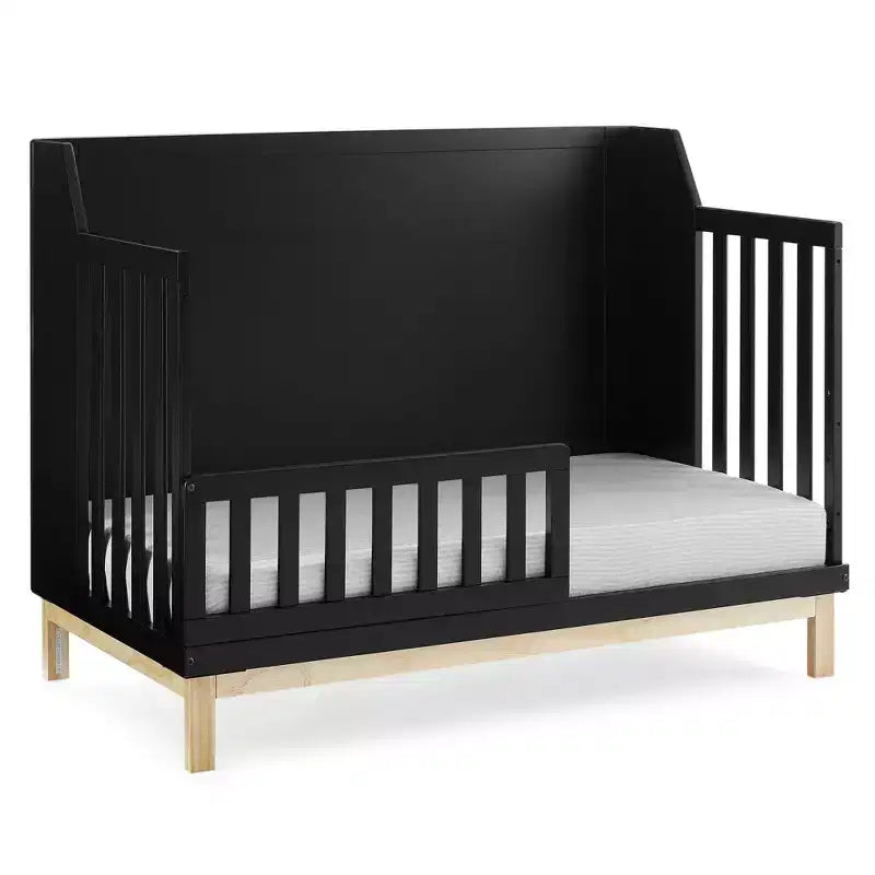 Sponda di protezione per letto per bambini, struttura in legno, 73,7 cm L x 27,9 cm H, per bambini di età superiore ai 2 anni