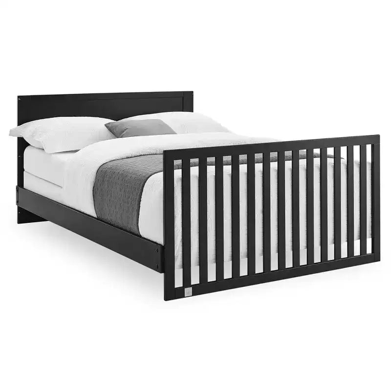 Sponda di protezione per letto per bambini, struttura in legno, 73,7 cm L x 27,9 cm H, per bambini di età superiore ai 2 anni