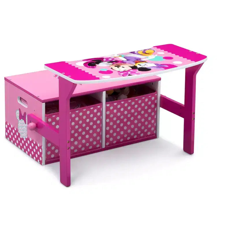 Panchina Attività 3-in-1 per Bambini con Contenitore