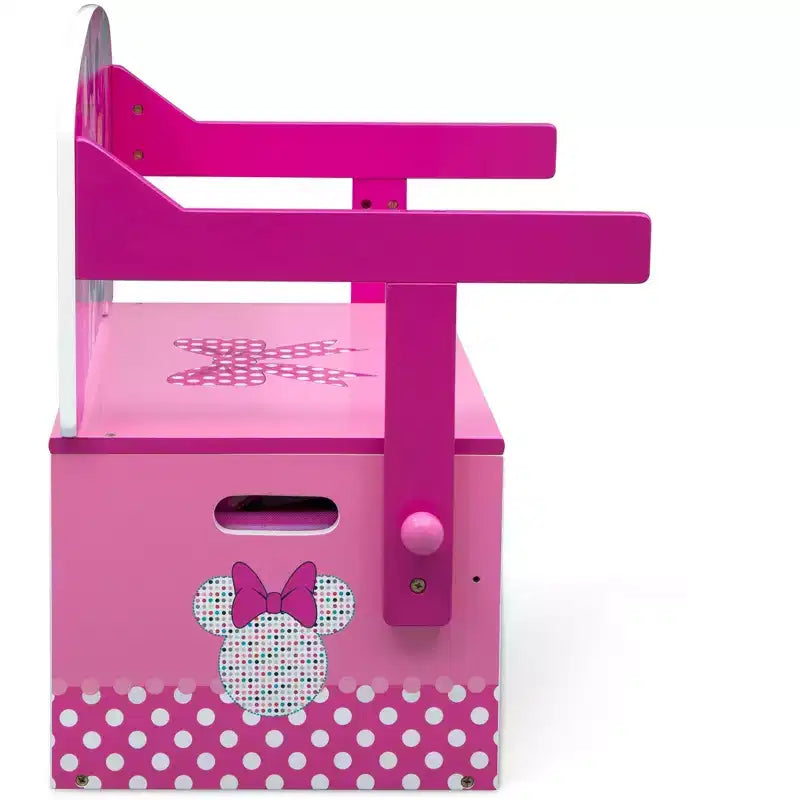 Panchina Attività 3-in-1 per Bambini con Contenitore