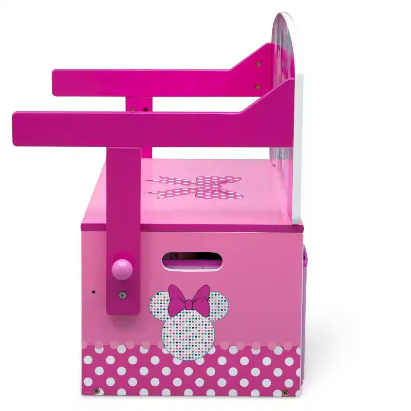 Panchina Attività 3-in-1 per Bambini con Contenitore