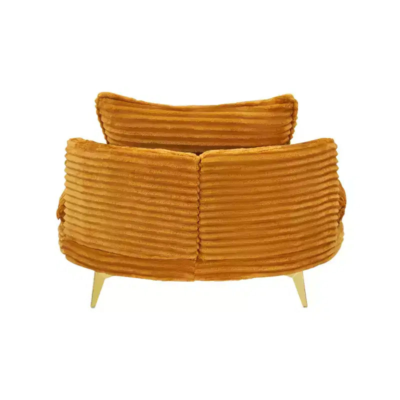 Poltrona d'Appoggio Imbottita con Pouf