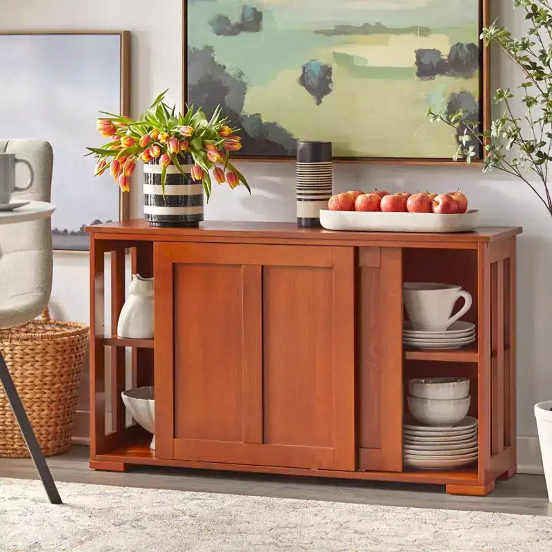 Armadietto modulare impilabile con ante scorrevoli, 107 cm L x 63,5 cm H x 33 cm P