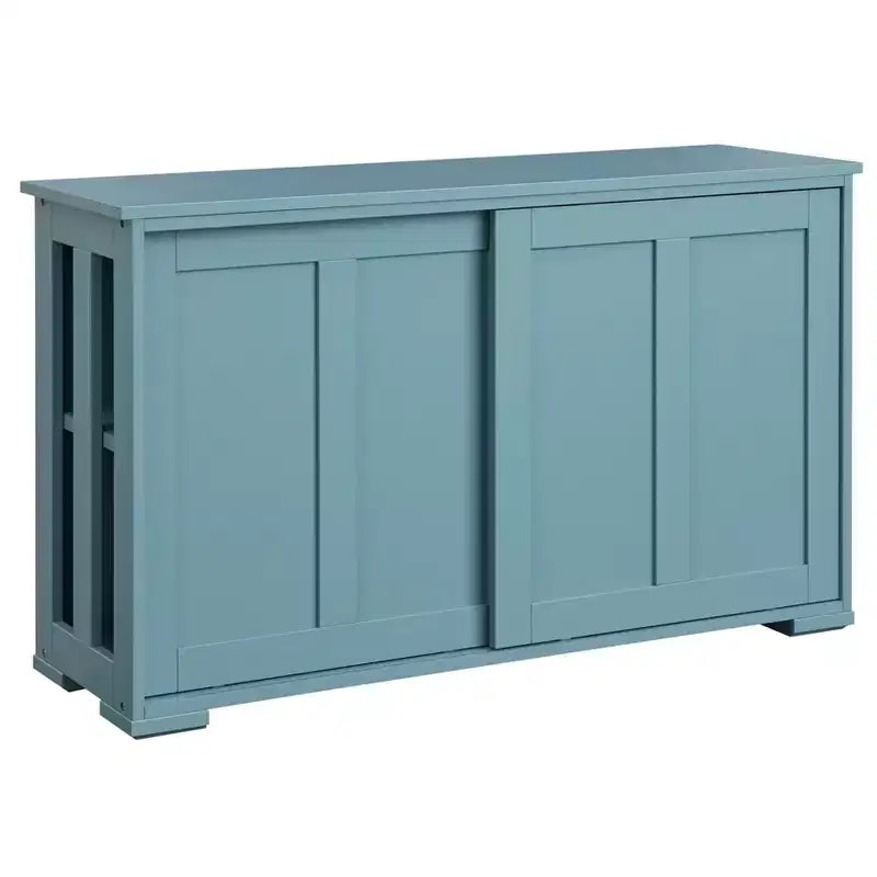 Armadietto modulare impilabile con ante scorrevoli, 107 cm L x 63,5 cm H x 33 cm P