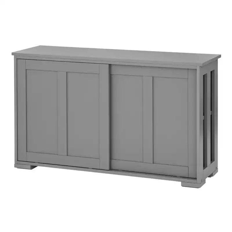 Armadietto modulare impilabile con ante scorrevoli, 107 cm L x 63,5 cm H x 33 cm P