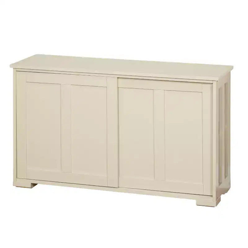 Armadietto modulare impilabile con ante scorrevoli, 107 cm L x 63,5 cm H x 33 cm P