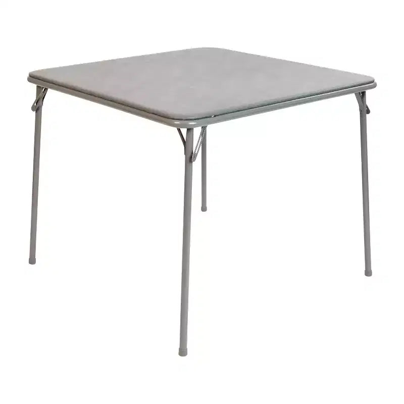 Tavolo Pieghevole con Piano in Vinile, Tavolo da Gioco Portatile, 4 Posti a Sedere